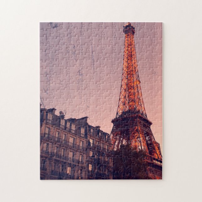 Retro Paris - Immer eine gute Idee - Puzzle (Vertikal)