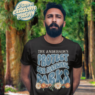 Retro Park Protector Vintages Groovy Boho Geschenk T-Shirt