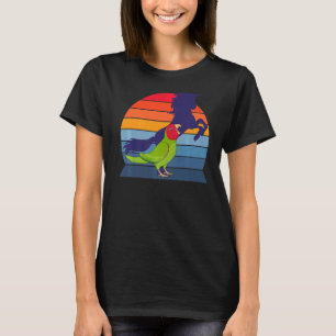 Retro Parrot I Einhorn I schreiend Red masked Conu T-Shirt
