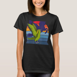 Retro Parrot I geflügeltes Einhorn I Gelbschnabel T-Shirt