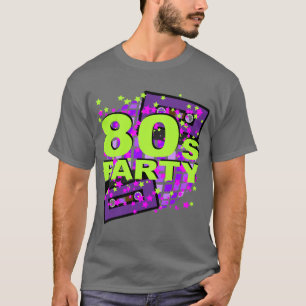 Retro Party-Hintergrund T-Shirt