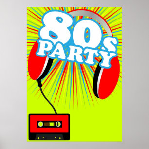 Retro-Party Poster