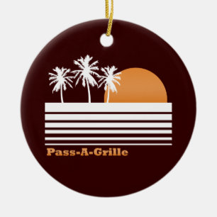 Retro-Pass-a-Grille-Ornament Keramikornament