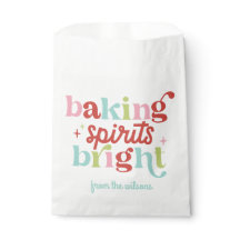 Retro Pastel Baking Spirit's Helle Weihnachten