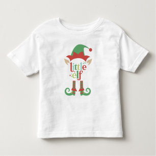 Retro Pastel Christmas   Little Elf Kleinkind T-shirt
