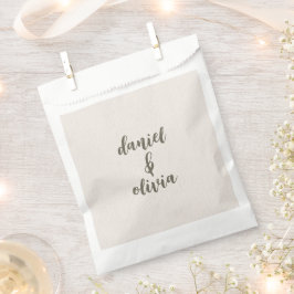 Retro Pastel Color Daisy Wedding Geschenktütchen