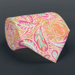 Retro Pastel Pink Paisley Pattern Krawatte<br><div class="desc">Diese Retro-Krawatte im Nackenstil weist ein aufwändiges Paisley-Muster mit Rosa-,  Pfirsich-,  Aqua-Blau- und Hellgrün auf,  das vom weltbekannten Künstler © Tim Coffey entworfen wurde.</div>