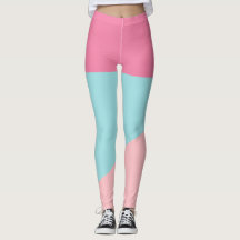 Retro-Pastellfarben Rosa, Aquamarin gelb