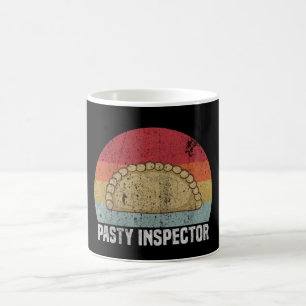 Retro Pasty Inspector Geschenk für Pasty Liebhabe Kaffeetasse