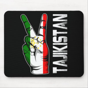 Retro Patriotischer Sieg Tadschikistan-Flagge Fing Mousepad