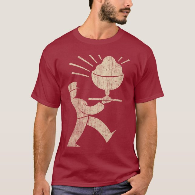 Retro PC Logo (Vintag) T-Shirt (Vorderseite)