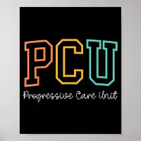 Retro-PCU Progressive Care Unit Rn-Krankenschweste