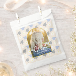 Retro Peach Graduation Geschenktütchen