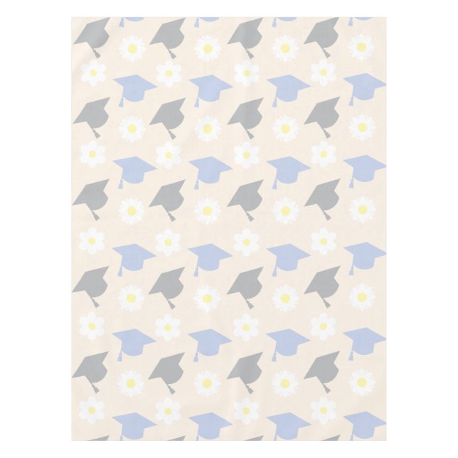 Retro Peach Graduation Tischdecke (Vorderseite)