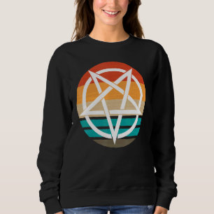 Retro Pentagram Devil 666 Sweatshirt