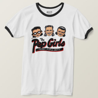 Retro-Pep-Mädchen T-Shirt