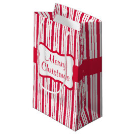 Retro Peppermint Candy Weihnachtsgeschenktasche Kleine Geschenktüte