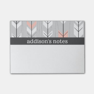 Retro Pfeile Post-it Klebezettel