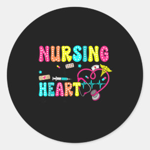 Retro-Pflege ist eine Herzensarbeit Restaurative H Runder Aufkleber
