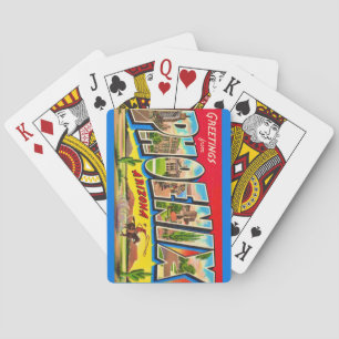 Retro Phoenix Arizona Spielkarten