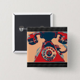 Retro Phone Button
