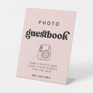 Retro Photo Guides Mariage panneau de cabine pho