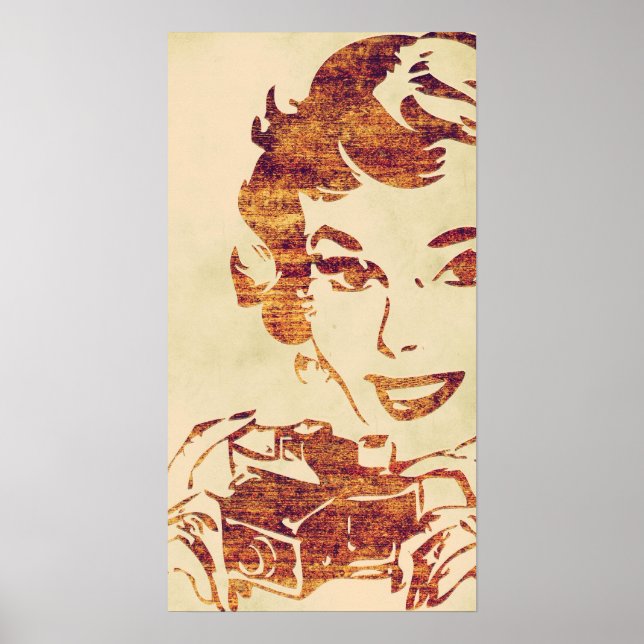Retro photographer poster (Vorne)