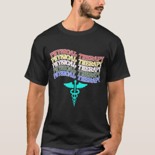 Retro Physiotherapie Physiotherapeut Therapeut Gra T-Shirt