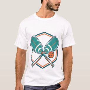 Retro-Pickleball-Club-T-Shirt - Vintage-Sport-Padd T-Shirt
