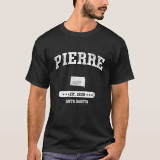 Retro Pierre South Dakota SD Throwback Athletic Cl T-Shirt
