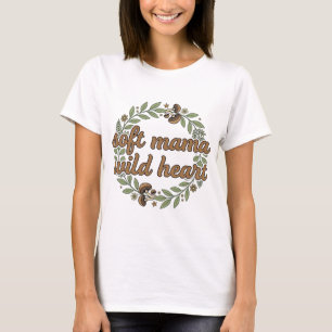 Retro-Pilz-Blumen-Mama SVG Ästhetik T-Shirt