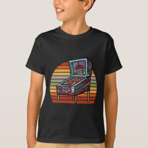 Retro Pinball Arcade Maschine Pinball Zauberer Pin T-Shirt