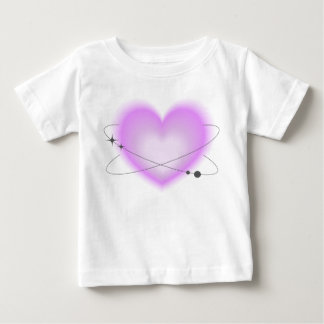 Retro Pink Atomherz Baby T-shirt