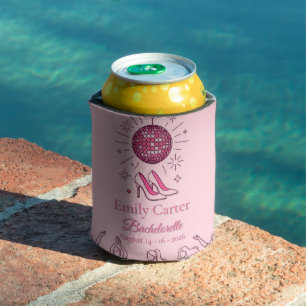 Retro Pink Mädchen Gone Mild Junggesellinnen-Spa Dosenkühler