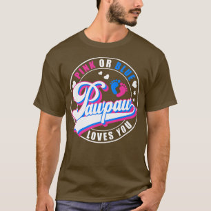 Retro Pink oder Blue Pawpaw Lieben, die Sie Baby G T-Shirt