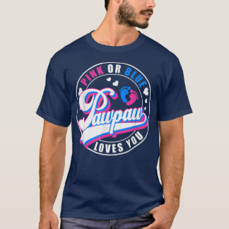 Retro Pink oder Blue Pawpaw Lieben, die Sie Baby G T-Shirt