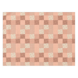 Retro Pink Patchwork Tischdecke