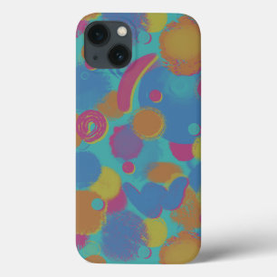 Retro-Pinselmuster Case-Mate iPhone Hülle