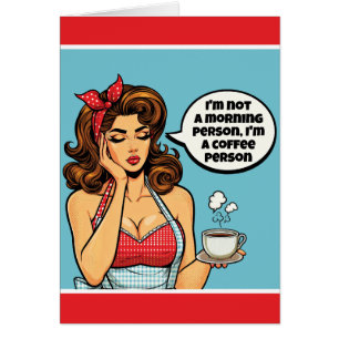 Retro Pinup_ Morgenmensch