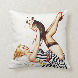 Retro Pinupdekor Kissen