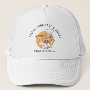 Retro Pizza Trucker Cap Truckerkappe