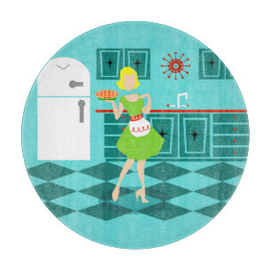 Rétro planche à découper de cuisine