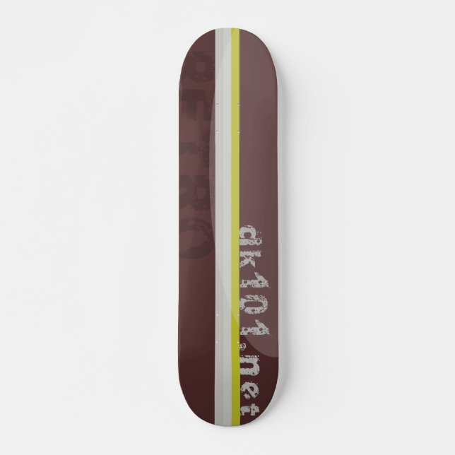 Retro Plattform dk101 Skateboard (Vorne)
