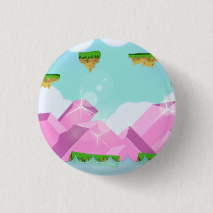 Retro-Plattformspiel Button