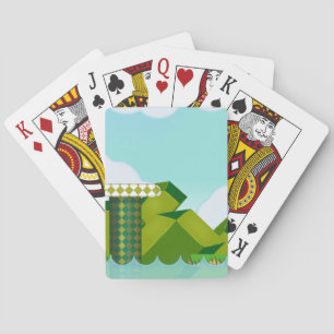 Retro-Plattformspiel Spielkarten