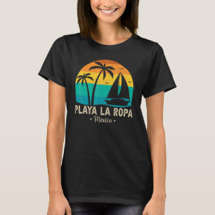 Retro Playa La Ropa Mexiko Sonnenuntergang passend T-Shirt