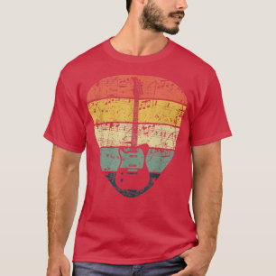 Retro Plektrum T-Shirt Bassisten Geschenke 2022 Fu