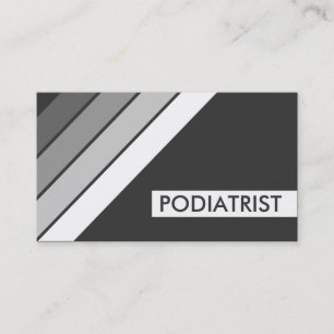 Retro PODIATRIST Visitenkarte