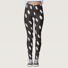 Retro Polka Dot Leggings - hochwanzig und stilisti
