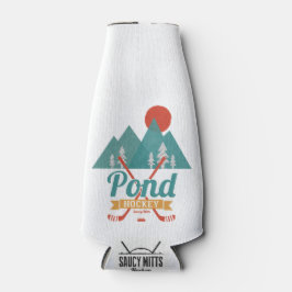 Retro Pond Hockey Flaschenkühler